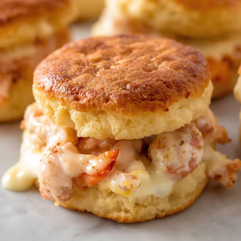 Shrimp Crab Biscuit Melts Recipe