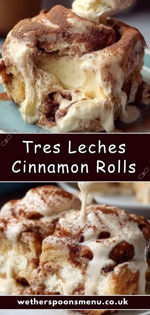 Tres Leches Cinnamon Rolls Recipe