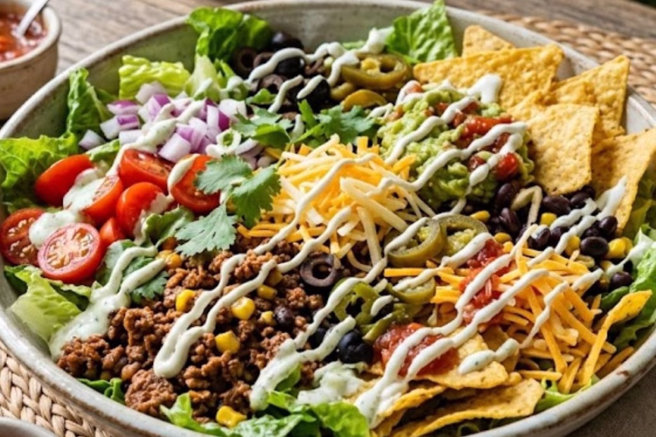 Nacho Salad Bowl Recipe 