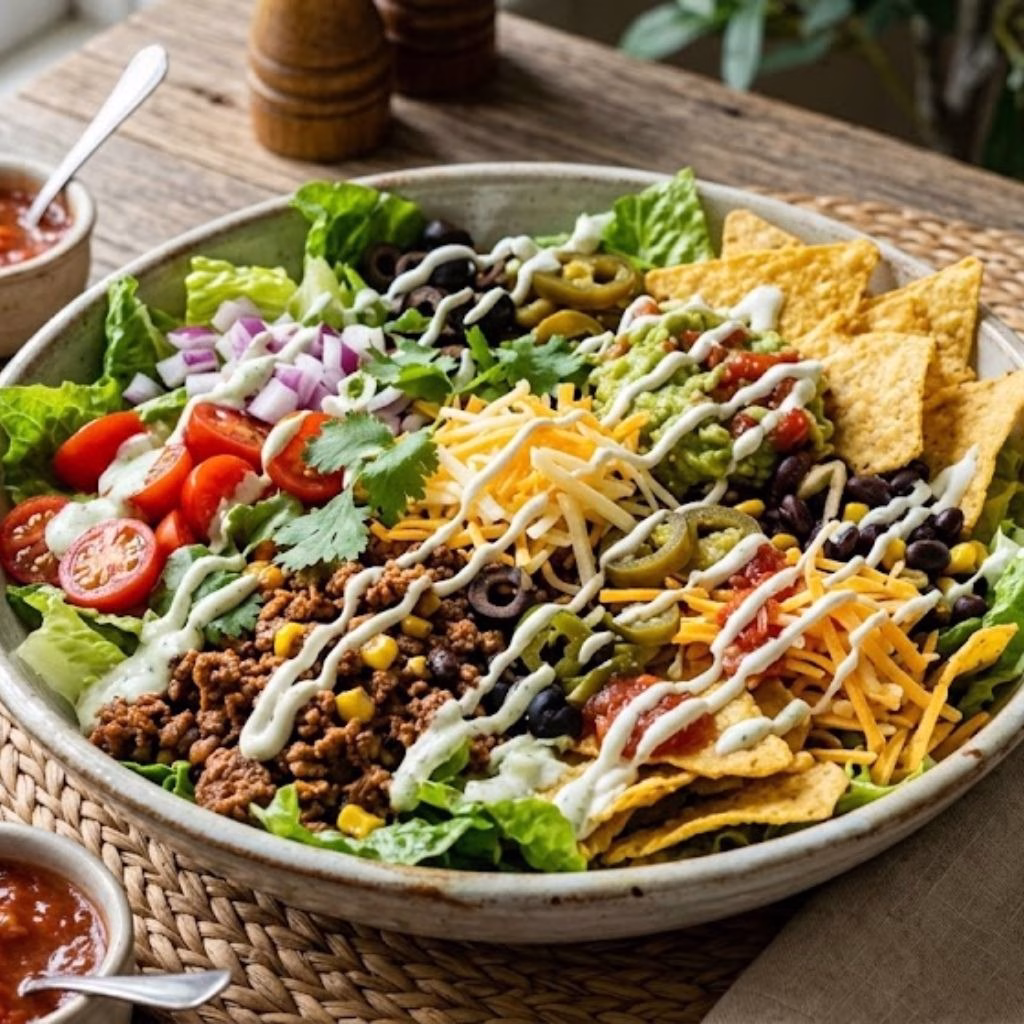 Nacho Salad Bowl Recipe 