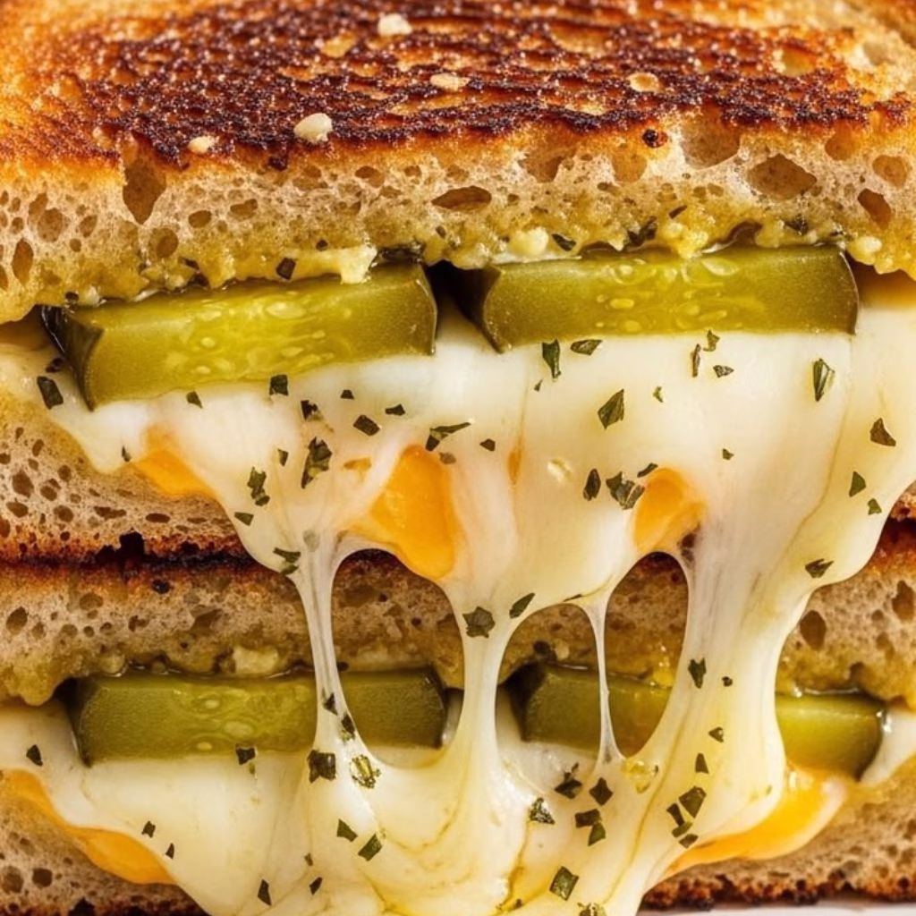 Pickle Grilled Cheese Sandwich Recipe