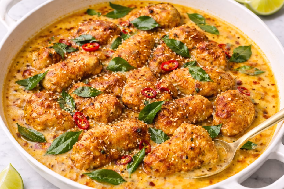 Creamy Crispy Singapore Butter Chicken Recipe