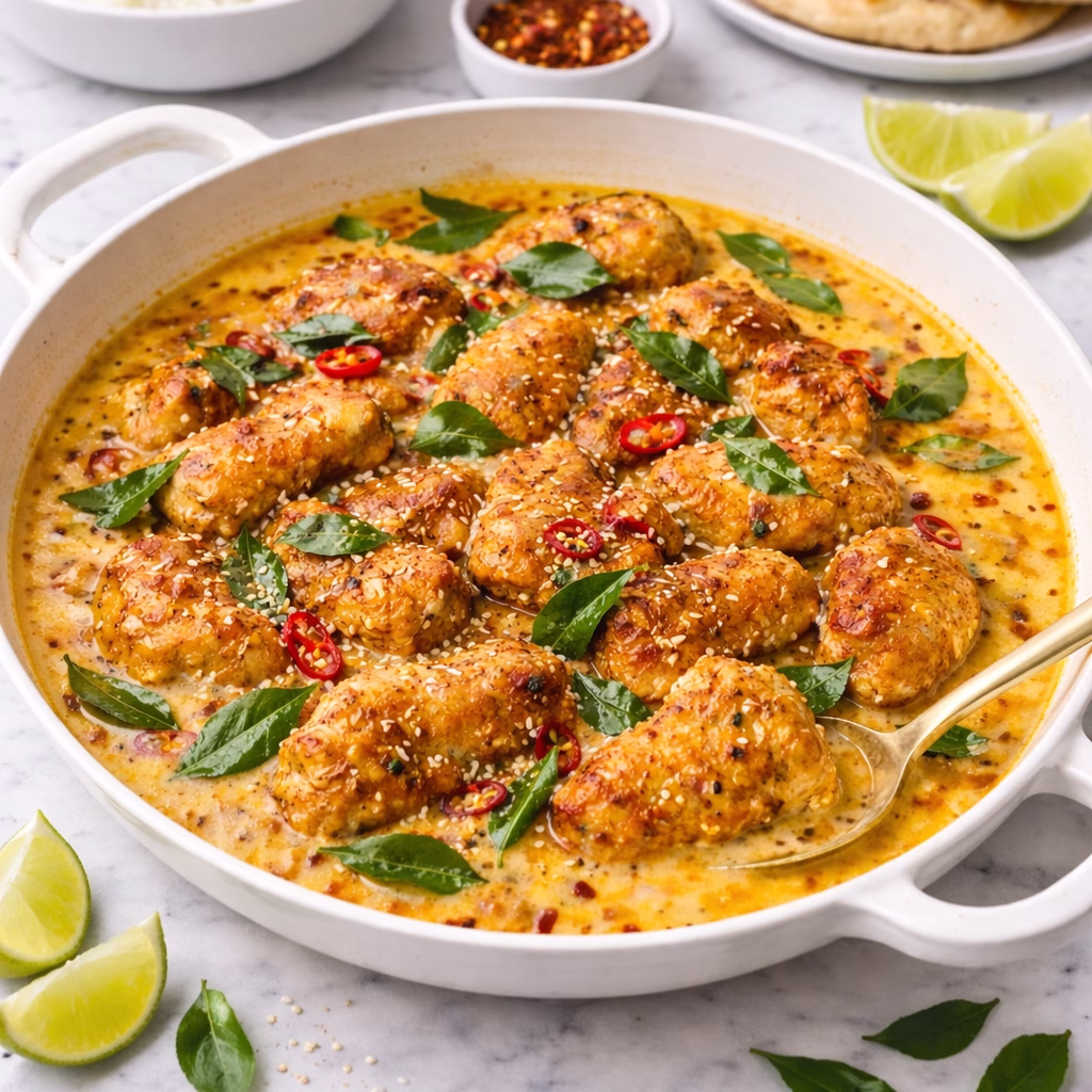 Creamy Crispy Singapore Butter Chicken Recipe