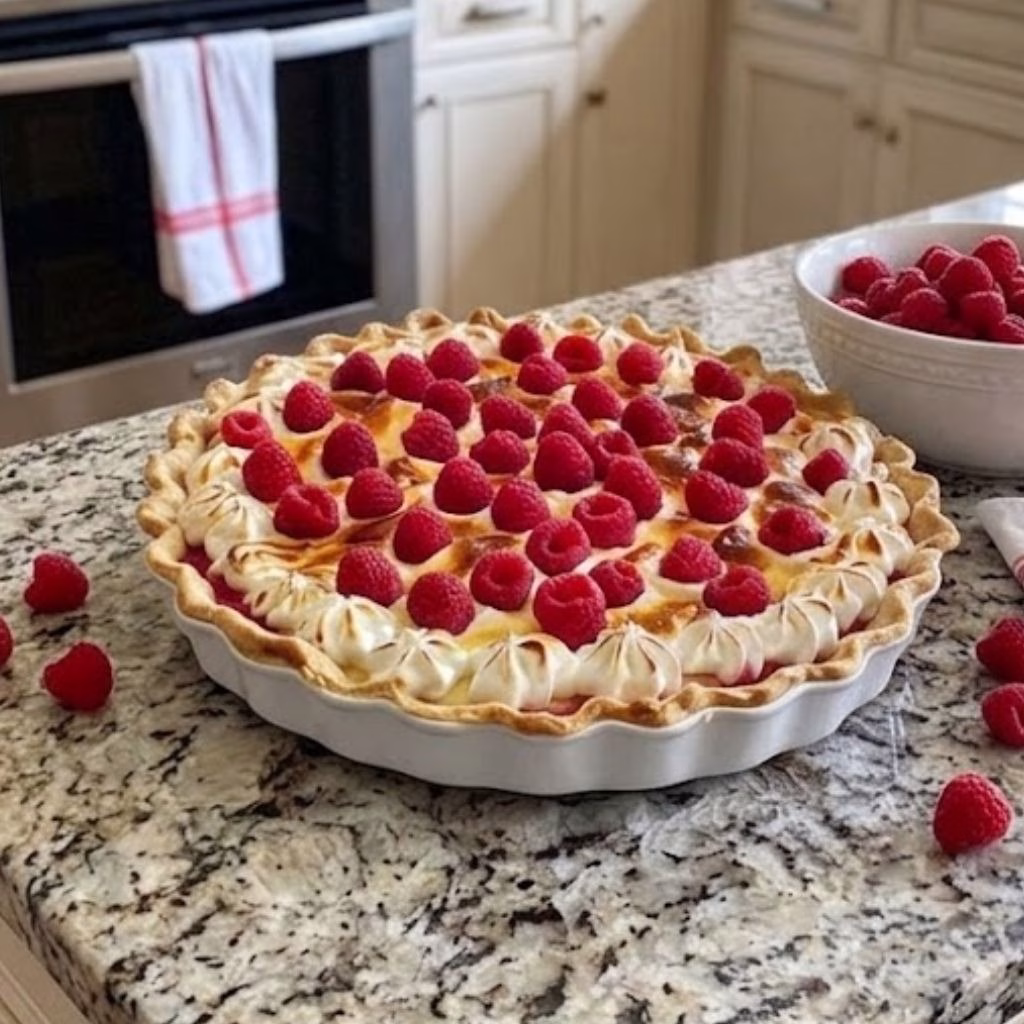 Lemon Raspberry Pie Recipe
