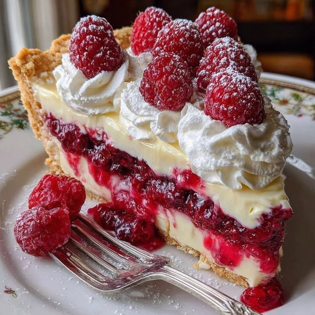 Lemon Raspberry Pie Recipe