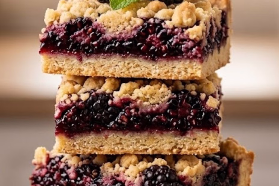 Blueberry Curd Bars Recipe