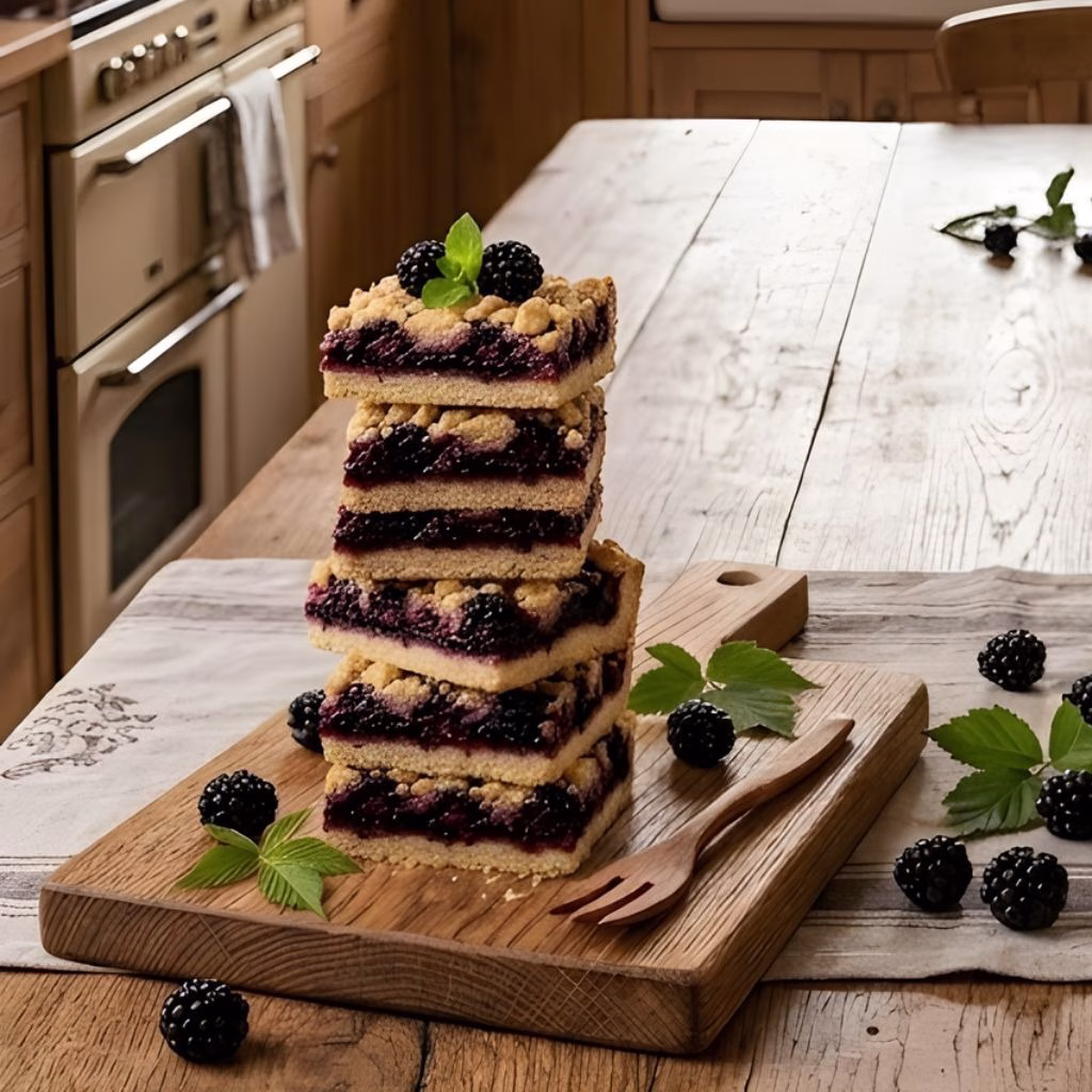 Blueberry Curd Bars Recipe