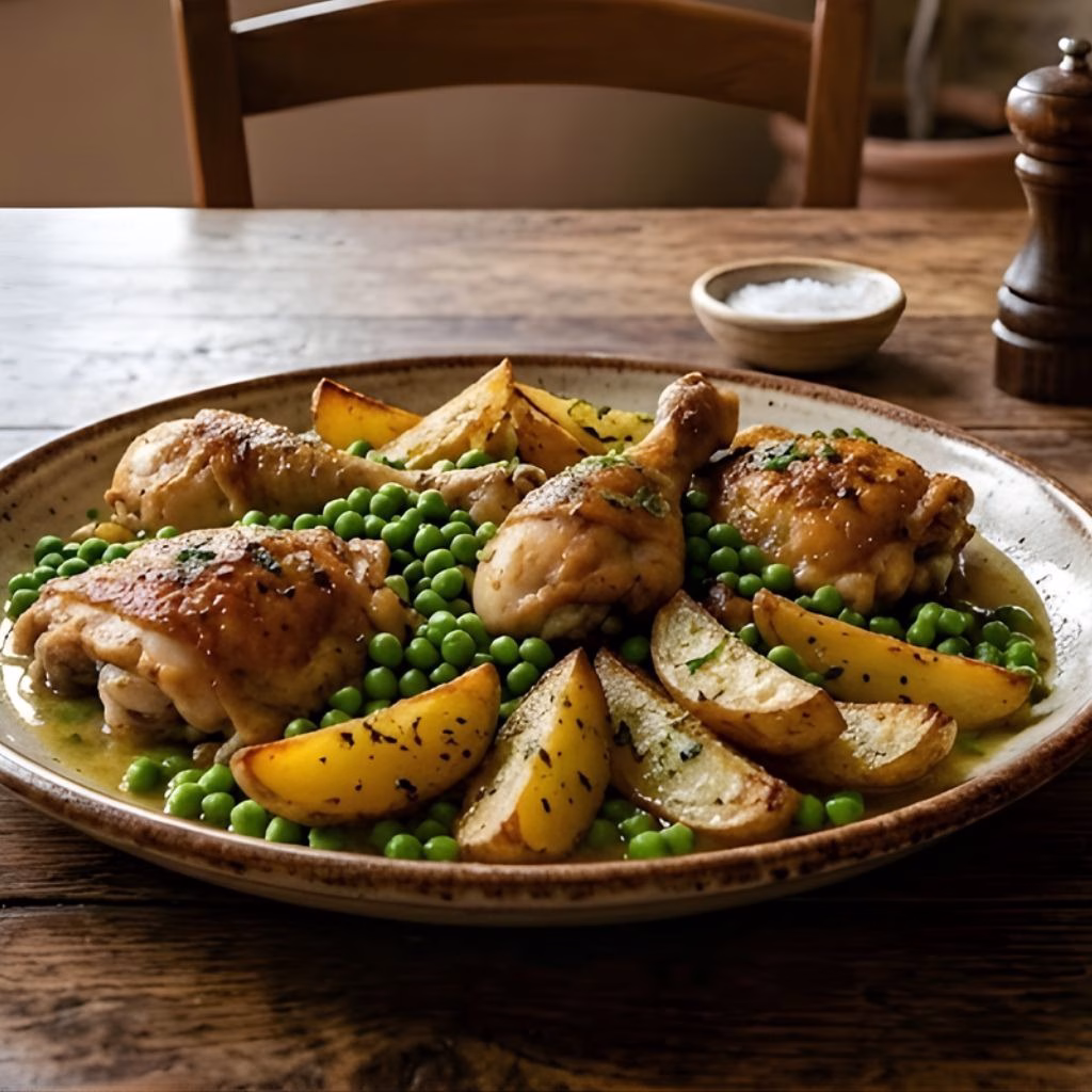 Chicken Vesuvio Recipe