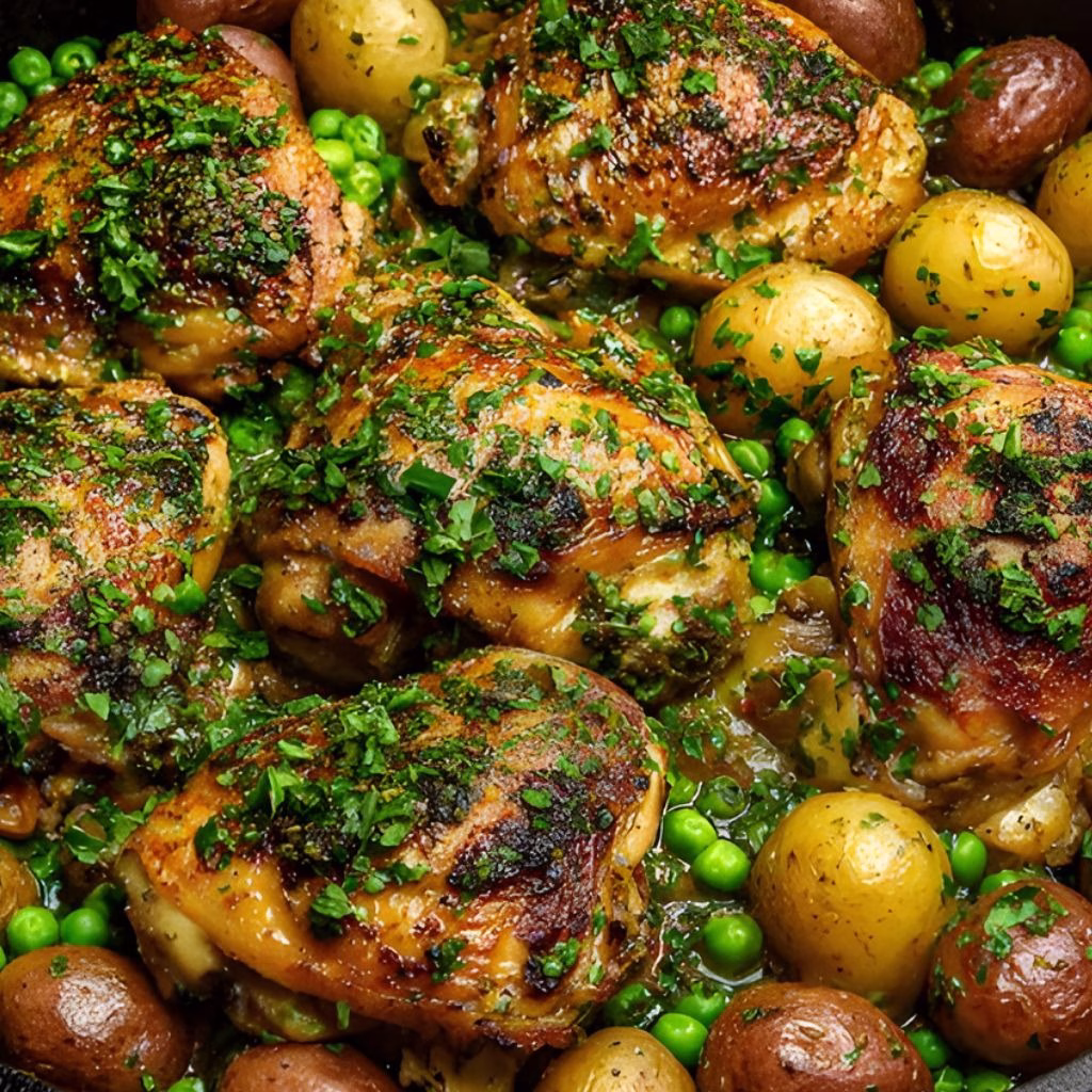 Chicken Vesuvio Recipe