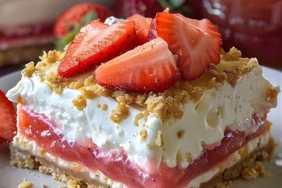 Rhubarb Strawberry Milk Bun Pudding Recipe