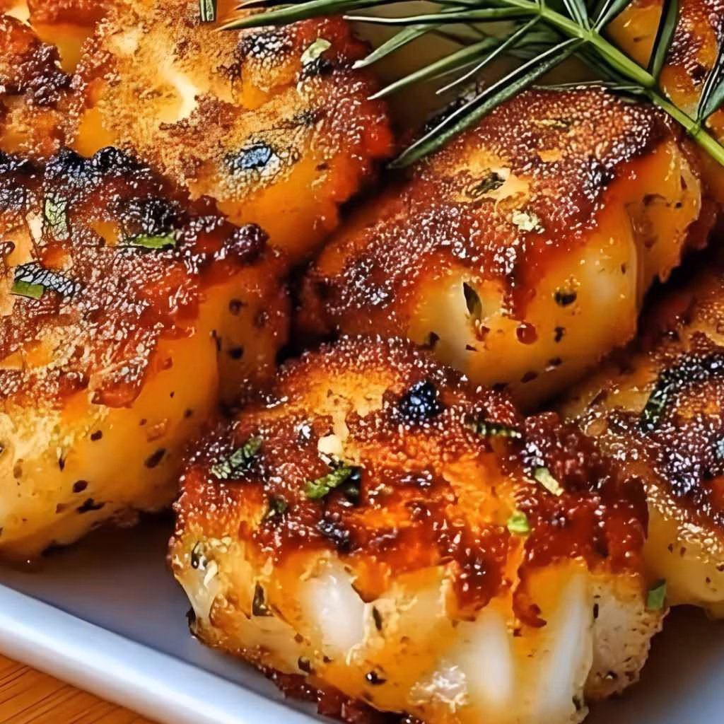 Crispy Garlic Cod Bites with Creamy Lemon Herb Dip Recipe
