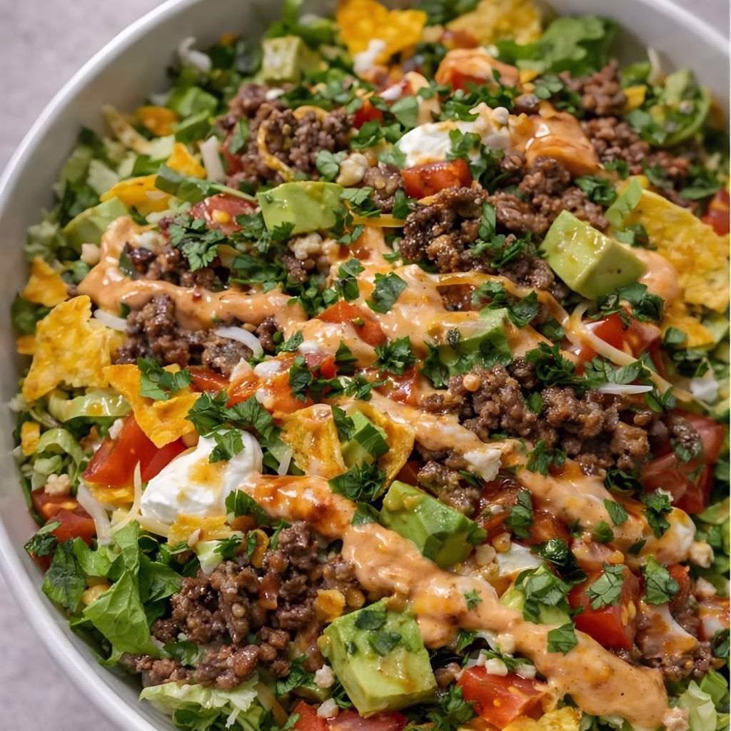Nacho Salad Bowl Recipe 